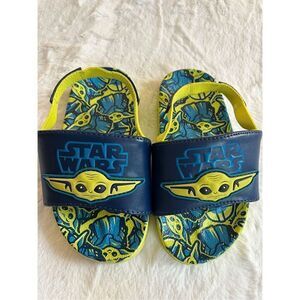 Toddler Disney Star Wars Grogu Sandals Size 7/8